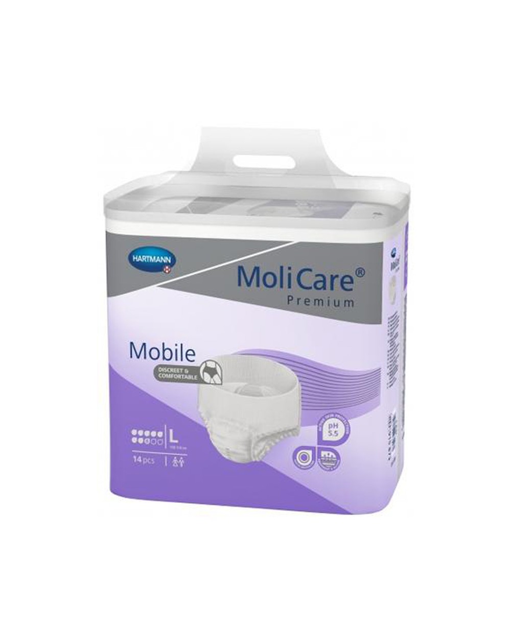 Molicare Mobile Premium 8 gouttes (14 pièces) Molicare Mobile Premium 8 gouttes (14 pièces)
